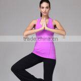 Wholesale Ladies Authentic Sportswear Outside Fitness Wear Yoga Wear Running Tank Top thumbnail-3