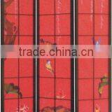 Lotus Leaf and Birds Shoji Screen