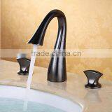 Swan Design ORB Widespread Basin Faucet thumbnail-1