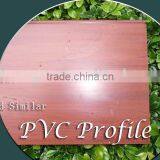 Pvc Full Body Wood Grain Color Profile