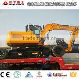 XINIU Manufacturer X8 8 Ton Wheel Excavator for Sale thumbnail-5