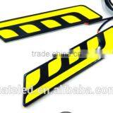 2015 Newest Car Daytime Turnning Light Drl White With Yellow Color Cob Led thumbnail-3