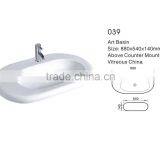 Ceramic Sanitary Ware Colored Art Bathroom Sink thumbnail-2