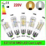 CE&RoHS 7W 12W 15W 18W 20W 21W E27 lamp light LED corn light bulb chandelier Candle Lighting Factory price