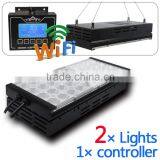 IOS App Will be Soon Now Android Wifi Controller Avilable Programmable Dimmable Led Aquarium Light for Marine Fish Tank