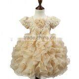 2016 Children Frocks Designs Baby Dress Designs Pearls Decoration Baby Dress Designs thumbnail-2