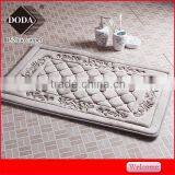 Nonslip Microfiber Bath Rug Printed Memory Foam