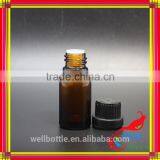 E-cig Liquid Bottles With Round Shape Glass Dropper Bottle for 10ml Amber Glass Bottle thumbnail-2