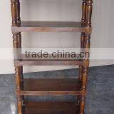 SHEESHAM WOOD BOOK RACK
