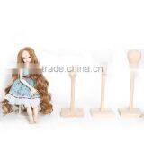 Wooden Hair Wig Stand for 1/3 1/4 1/6 BJD SD Dolls thumbnail-2