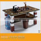 Hot Sale Modern Tempered Glass Coffee Table thumbnail-1