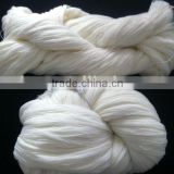 100% Acrylic Yarn Raw White in Hanks