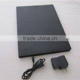 Hotel Customized Leather a4 Illuminated Leather Led Menu Cover 2015