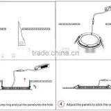 Round High Lumen 7w/9w/10w/18w 24w Led Panel Light / Led Light Panel thumbnail-6