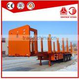 3 Axles Rainforest Long Log Timber Tractor Semi Trailer for Sale thumbnail-1