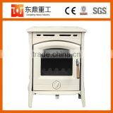 Multi Fuel Type Wooden Burning Stove/fireplace Heater HF905UCE Ivory White Colour thumbnail-2