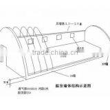 Multi-span Tunnelgreenhouse for Vagetable and Fruits thumbnail-4