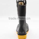 Safety Waterproof Pvc Rigger Boots Furlined Midsole Work Steel Toe WELLINGTON thumbnail-3