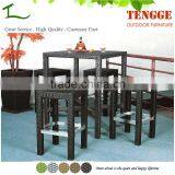 Cheap Fashion Outdoor Rattan Furniture Bar Set Indoor Bar Sets thumbnail-1