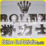 Advertising Stainless Steel Sign Laser Cut Metal Sign thumbnail-2