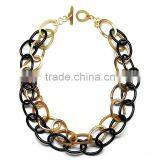 High Quality Best Selling Buffalo Horn Yellow Modern Necklace From Vietnam thumbnail-1