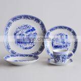 Promotional 20pcs Porcelain Cheap Dinnerware Set With Chinese Style Decal thumbnail-3