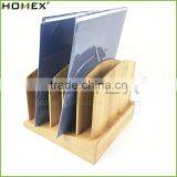 Bamboo Desktop File Organizer With 5 File Holders/Homex_FSC/BSCI Factory thumbnail-1