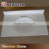 Newstar Bathroom Cultured Marble Vanity Top thumbnail-1
