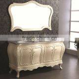 Lastest French White Color Vanities Bathroom Design, Solid Wood Bath Cabinets, Vintage Bathroom Vanity(BF08-4082) thumbnail-1