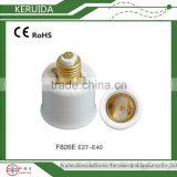 E27-E40 Plastic Electric Lamp Holder Light Socket Adaptor thumbnail-1