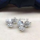 5-5.5mm white Akoya pearls of latest earring designs