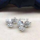 5-5.5mm White Akoya Pearls of Latest Earring Designs thumbnail-1