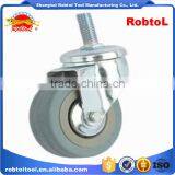 50mm Castor Wheel Caster Fixed Swivel Brake Rubber Nylon Pu TPR PP thumbnail-2