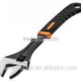 Rubber Handle Adjustable Wrench Laser Compliance thumbnail-1