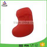 2016 Hot Sell Christmas Gift Sock Shaped Silicone Cake Mold thumbnail-3