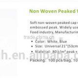 Non Woven Peaked Working Caps thumbnail-1