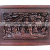 Carved Wood Screen (The Scenery of Landspace) thumbnail-1