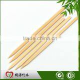 Eco-friendly Barbeque Bbq Natural Small Flat Factory Direct Bamboo Pick For Cake thumbnail-3