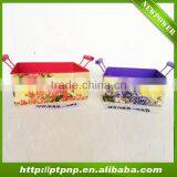 Hot Selling Square Metal Plant Flower Pots thumbnail-1