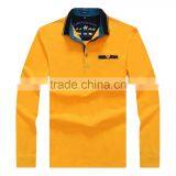 Men Long Sleeves Polo t Shirt thumbnail-1