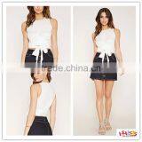 2016 Contemporary Wrap Crop Girls Top HST8013 thumbnail-1