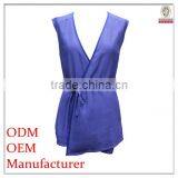 2014 Newly and Superior Quality Fashion Deep v Neck Sleeveless Sexy Down Blouse thumbnail-1