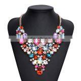 Luxury Crystal Gems Women Collar Necklace Jewelry thumbnail-1