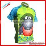 Kroad China Sublimation Print Manufacturer Fluorescent Green/yellow Cycling Pro Team Jerseys thumbnail-4