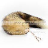 CX-R-41 Genuine Fox Fur Tail Key Ring thumbnail-5