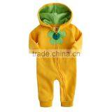 New Arrival Latest Design Hoodie Baby Clothes Long Sleeve Kid Romper Winter Wholesale Children's Baby Clothes Clothing Set thumbnail-3