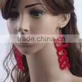 New Design Acrylic Letter Earrings 2015 Punk Earring Jewelry Hip Hop Acrylic Letter Earring thumbnail-5