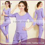 Latest Summer Ladies Yoga Suit Unique Design Wholesale Tight Belly Dance Costume thumbnail-2