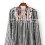 Runwaylover EY1068C Europe Style 2017 Ladies Fashion Embroidery Jacket Coats thumbnail-5