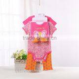China Supplier Fancy Designer Baby Animal Cartoon Branded Organic Cotton Baby Rompers Wholesale Baby Clothes thumbnail-6